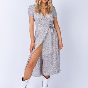 Princess Polly Clifton Maxi Dress Size 8